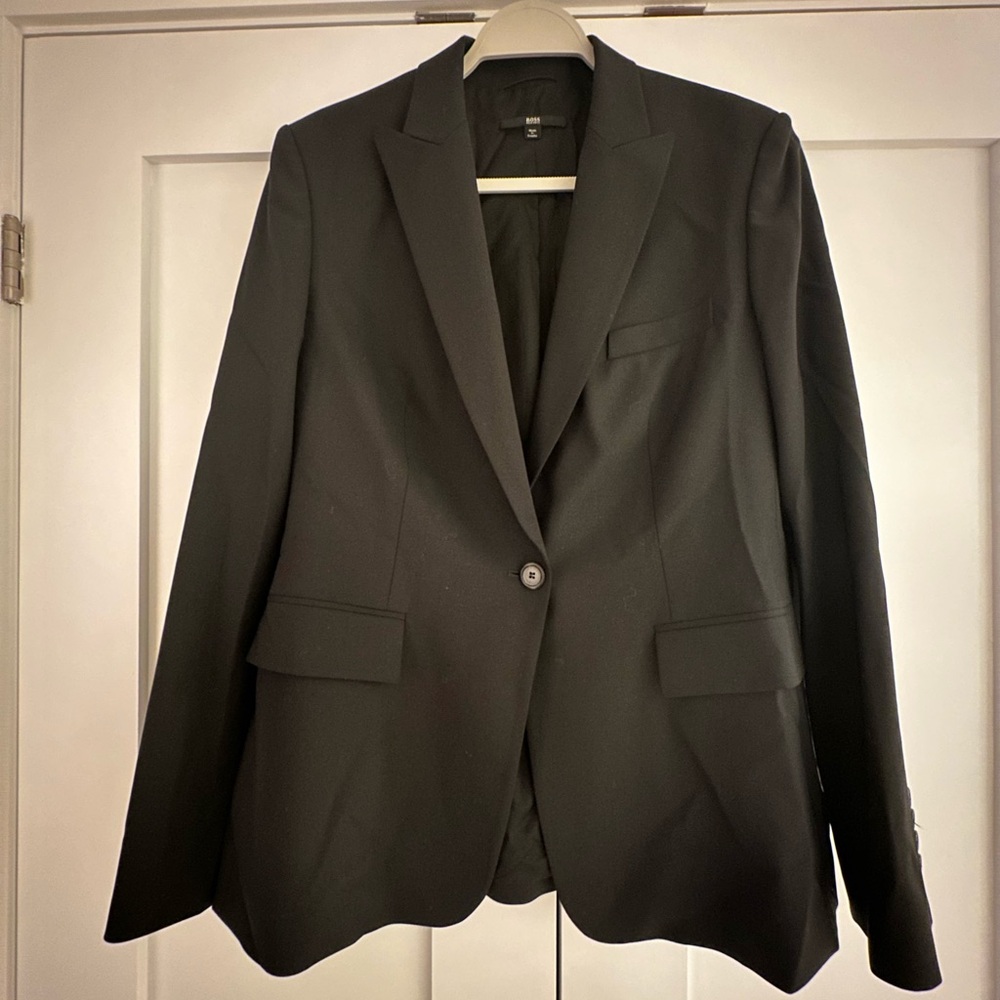 Classic Black Pant Suit